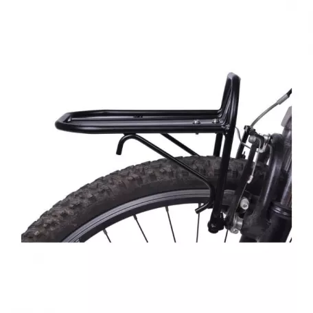 Багажник для велосипеда на передний тормоз KaiWei, KW-655-01, 26-28", алюминиевый, черный