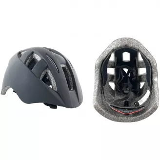 Шлем взрослый IN11-L-BK, р-р L (54-60 см), черный