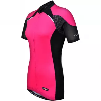 Велофутболка женская Firenze WJ-730-7 Pink Black Women Active SS Jersey черно-розовая L