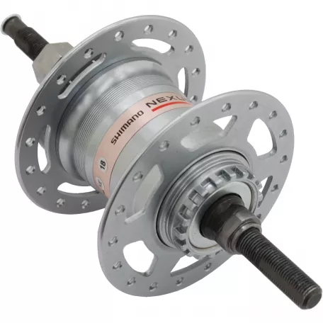 Втулка планетарная Shimano NEXUS Inter 3, SG-3R40, 36 отв, 3 скор., рол.торм., 126.8x176.8м, сереб.
