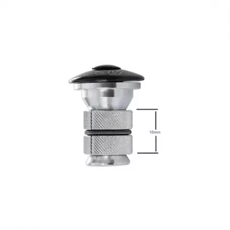 Якорь рулевой колонки, NECO C286G, для карбонового штока 1-1/8", многораз., длина 25 мм, черный
