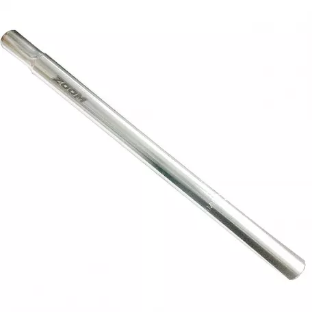 Подседельный штырь 25.4х400 мм, ZOOM SP-102, "трубка" алюминий, серебристый матовый