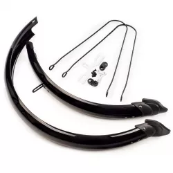 Крылья, Favorit, XGNB-099, размер 20" x 60 мм, металлопластик, цвет черный