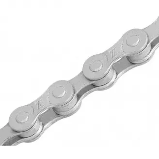 Цепь 6, 7, 8 скоростей, KMC Z8.1, 116 звеньев, с замком, серая