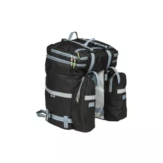 Сумка-штаны для велосипеда Course Pack, 35-50 л., чёрная