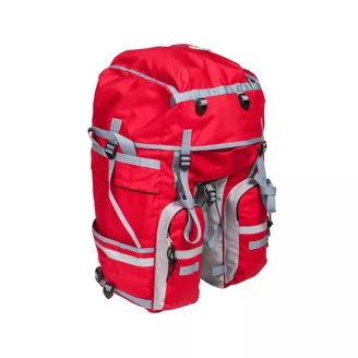 Сумка-штаны для велосипеда Course ВР042, 65-80, л., цвет красный