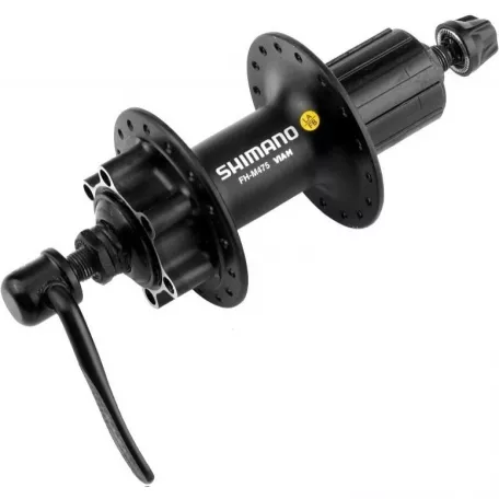 Втулка задняя Shimano Alivio, FH-M475, 36 отв, 8/9 ск, 6-болт, QR 166мм, черная