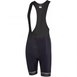 Велошорты Siracusa S-9161-B1 Black Men Active Bib Shorts с лямками с памперсом B1 черные L, FUNKIER