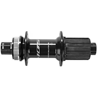 Втулка задняя Shimano 105, R7070, 32 отв, 10/11 ск, Center Lock, под полую ось 12мм, OLD 142, черная