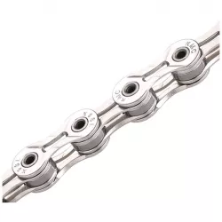 Цепь 9 скоростей, KMC X9SL, 116 звеньев, с замком, серебристый