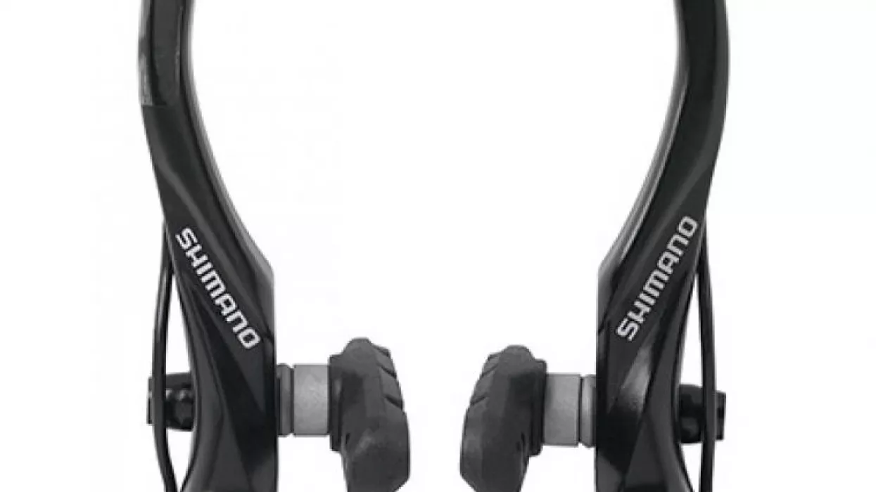 Тормоз ободной V-brake, Shimano Alivio BR-T4000, пер, колодки S65T