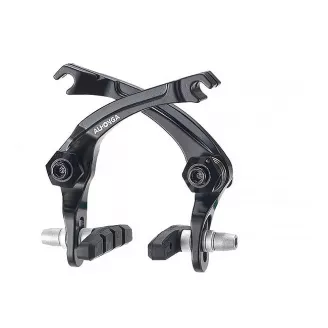 Тормоз ободной U-brake, ALHONGA HJ-923ADU (чёрный) передний