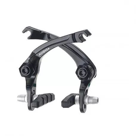 Тормоз ободной U-brake, ALHONGA HJ-923ADU (чёрный) передний