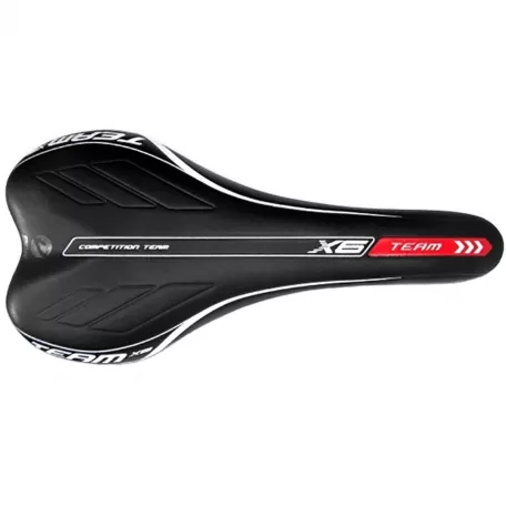Седло DDK 525 Team X6 (чёрный, белый, красный)