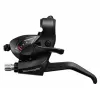 Манетка/тормозная ручка Shimano Tourney, TX800, 3 ск, черная, 1800 мм трос