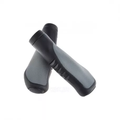 Грипсы Hualong HL-G306, длина 130 мм, чёрно-серые