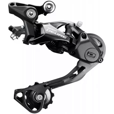 Переключатель задний Shimano Deore, RD-M6000, GS, 10 ск, черный