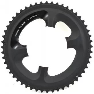 Звезда передняя Shimano 105, для FC-5800, 52Т, 4 отв, 11 ск, 52T-MB для 52-36T, цв. черн.