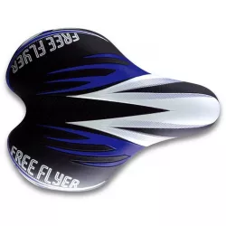 Седло DDK 1216 (чёрный, синий)