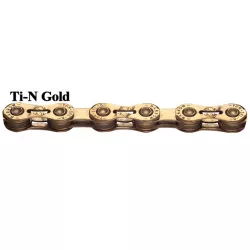 Цепь 6, 7, 8 скоростей, YBN SLA-H8, 114 звеньев, без замка, Ti-N Gold