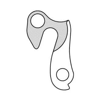 Дропаут D188 (GH-033, № 68, GW-7A), литой