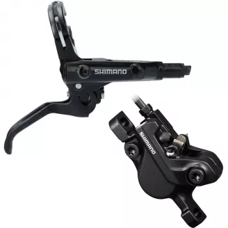 Тормоз диск. Shimano MT501, BL(прав)/BR-MT500(задн), j-kit, полимер. колодк., 1700мм, цв. чёрный