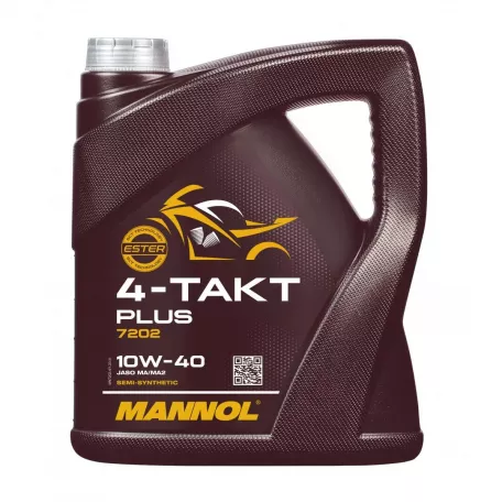 Масло моторное MANNOL 4-Takt Plus 7202 10W40 4л.