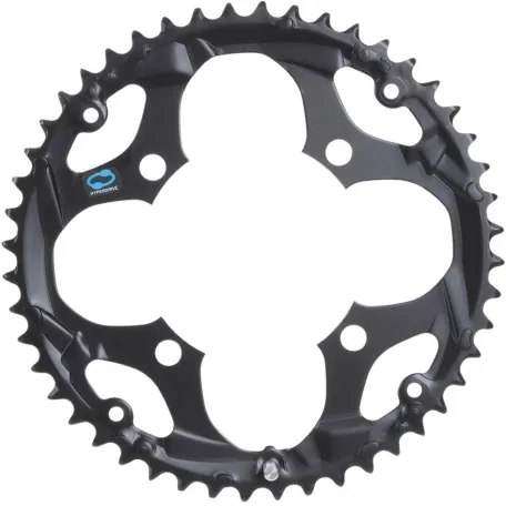 Звезда передняя Shimano Acera, для FC-M361, 48T, 4 отв, 104 bcd, 6-7-8 ск, черная