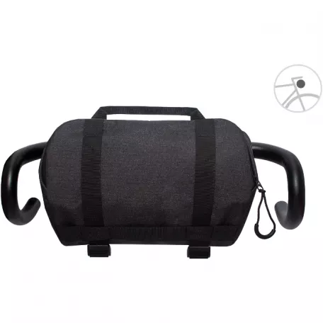 Сумка на руль CAANBAG, цвет черный