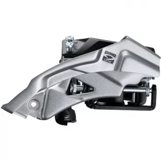 Переключатель передний Shimano Altus, FD-M2000, ун. тяга, ун. хомут, 3x9ск, уг.:66-69, 40T
