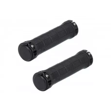 Грипсы (ручки на руль) Hualong HL-G202, длина 130 мм, чёрные