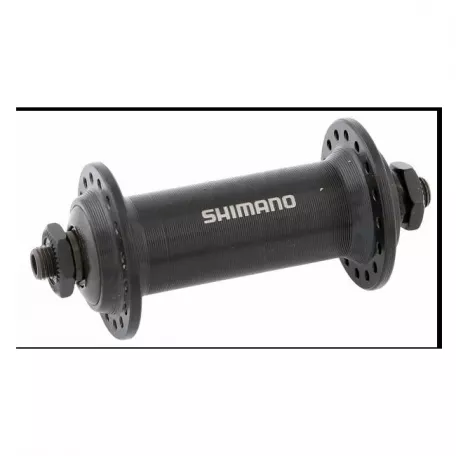 Втулка передняя Shimano Tourney, HB-TX500, v-br , 32 отв., QR, цв. чёрн.