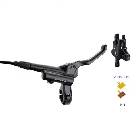 Тормоз гидравлический комплект YinXing, HD-M220 (ручки, линия)