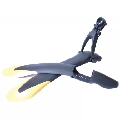 Крылья комплект 24"- 26" XGNB-020, пластик, чёрные