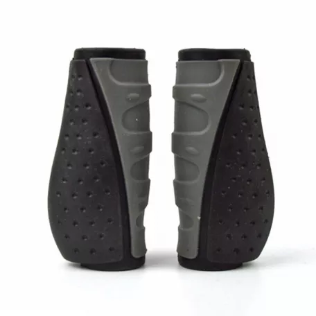 Грипсы Hualong HL-G301 L-92 (чёрный/серый)