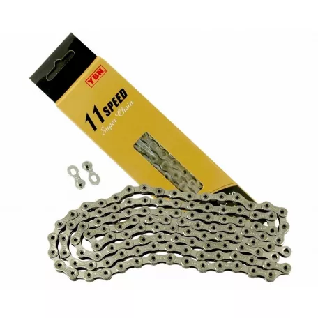 Цепь для велосипеда 11 скоростей, YBN S11-S, 116 звеньев, с замком