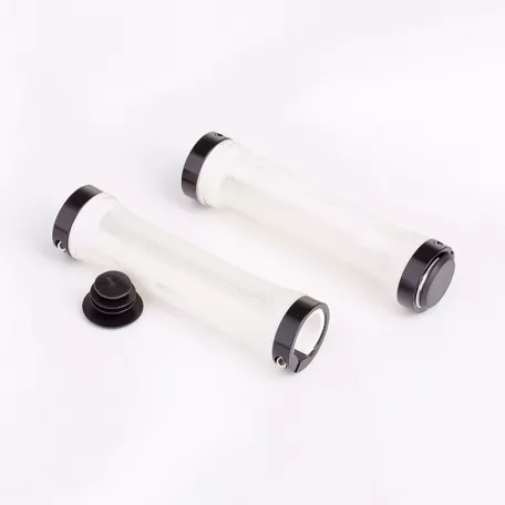 Грипсы Hualong HL-G309, длина 130 мм, белые, черные