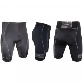 Велошорты Venezia S-203-2-C14 Black Men Pro 10 panel Shorts с памперсом C14 черные S FUNKIER