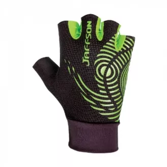 Перчатки JAFFSON SCG 46-0336 L (чёрный, зелёный)
