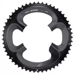 Звезда передняя Shimano 105, для FC-7000, 53T, 4 отв. для 53-39T, 2x11 ск, черная