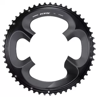 Звезда передняя Shimano 105, для FC-7000, 53T, 4 отв. для 53-39T, 2x11 ск, черная