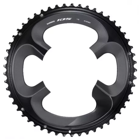 Звезда передняя Shimano 105, для FC-7000, 53T, 4 отв. для 53-39T, 2x11 ск, черная