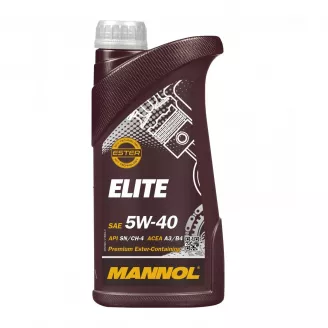 Масло моторное MANNOL Elite 7903 5W-40 SN / CH-4 ESTER, 1л.