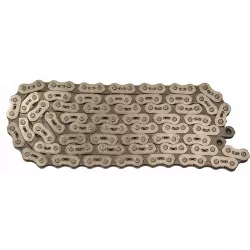 Цепь 1 скорость, YBN MK747N, BMX (112 зв.) коричневая