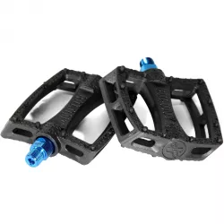 Педали COLONY, Fantastic Plastic, Nylon/Fibre Mix, 9/16", цвет чёрный, синий