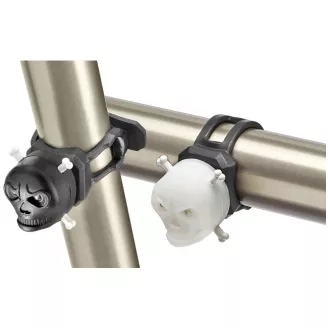 Комплект фонариков JY-339-A декор., 2 режима, пласт., пара, чёрно-белые