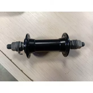 Втулка передняя AF501G, 36h, пром., гайки, черн.