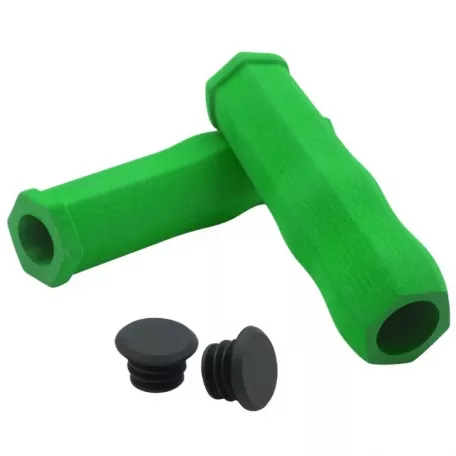 Грипсы SKILL HEXAGON EVA 125мм, цвет зелёный