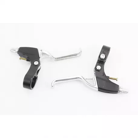 Тормозные ручки BL-232, алюминий, пластик, черно-серые