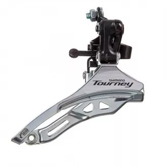 Переключатель передний Shimano Tourney, FD-TY300, 3x6/7 ск, 42T, нижн. тяга, хомут 31, 8 мм